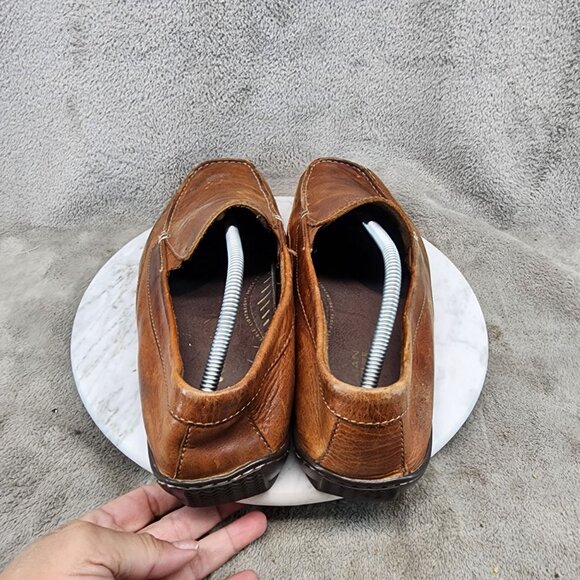 Rockport Shoes Mens Size 12 Brown Leather Slip On Driving Mocassin *GUC* main image 10